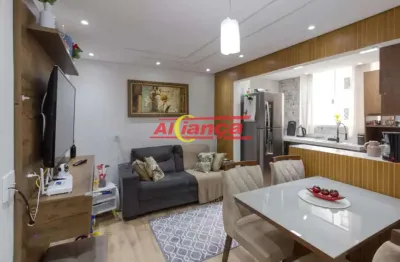 Apartamento com 45m², com 2 quartos sendo 1 suíte para locação na Vila Endres - Guarulhos/SP