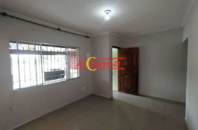Casa à locação com 85m², 2 quartos, vaga, no picanço - guarulhos/sp por r$ 2.300,00
