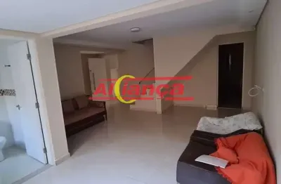 Sobrado 430m² área útil, com 3 quartos, 10 vagas  à locação Jd. Cumbica