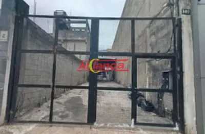 Terreno comercial com 125m² à locação no jardim cumbica por r$ 1.650,00