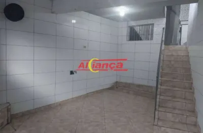 Casa à locação com 93m², 2 quartos na vila barros - guarulhos/sp por r$ 2.500,00