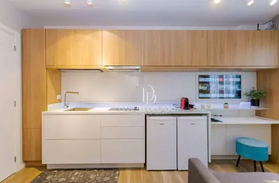 Studio com 1 dormitório à venda, 35 m² por r$ 429.000 - mercês - curitiba/pr