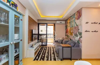 Apartamento com 2 dormitórios à venda, 66 m² por r$ 730.000,00 - água verde - curitiba/pr