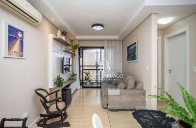 Apartamento com 2 dormitórios à venda, 60 m² por r$ 619.000 - cristo rei - curitiba/pr