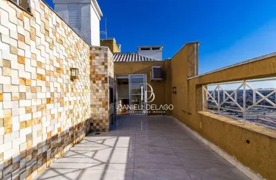 Cobertura com 3 dormitórios à venda, 107 m² por r$ 750.000,00 - emiliano perneta - pinhais/pr