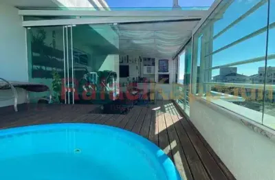 Cobertura com 3 quartos à venda na rua dos eucaliptos, canasvieiras, florianópolis por r$ 2.000.000