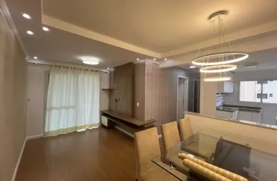 Apartamento   avenda  em  interlagos  semimobiliado  com 61 metros 2 dormitorios sendo um suite,2 vagas  de garagem
