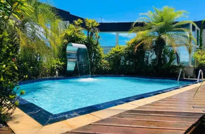 Penthouse com 3 dormitórios à venda, 182 m² por r$ 1.580.000,00 - pitangueiras - guarujá/sp