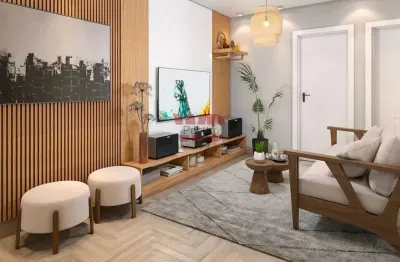 Minha casa minha vida: apartamento de 37m² no parque das nações - santo andré 
