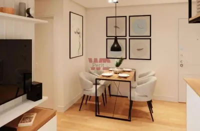 Vila humaitá: apartamentos de 47m² com 2 quartos (1 suíte) e 1 vaga na garagem