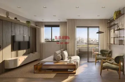 Cult vila mariana: apartamento de 50m² 2 dormitórios e 1 vaga 