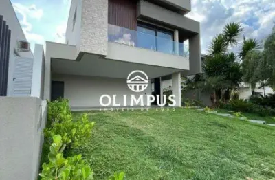 Belíssimo sobrado de 368m² com excelente acabamento, localizado no bairro jardins barcelona condomínio jardins barcelona.