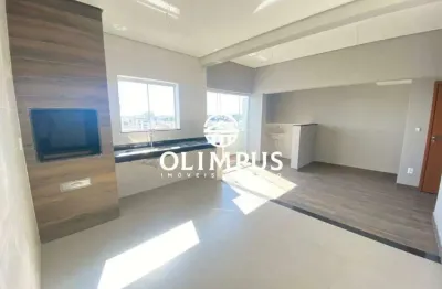 Belíssima cobertura com 101m² e ótimo acabamento em uberlândia/mg.