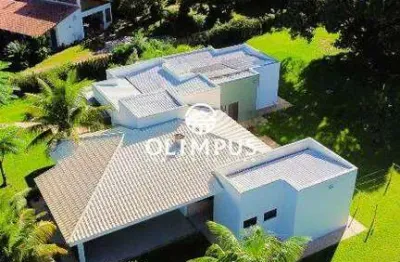 Casa no condomínio morada do sol com área territorial de 5.123,29 m² e área construída averbada de 450,00 m².