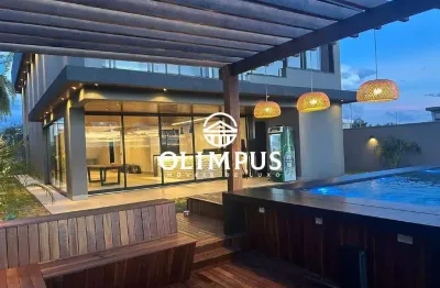 Cód. 5099 - excelente casa com área 382m² no condomínio alphaville i - bairro granja marileusa