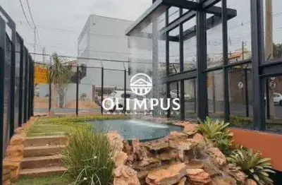 Prédio comercial com 3 andares, área total de 735,00m², récem construído com projeto e execução da m sales construtora.