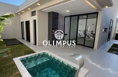 Casa de condominio à venda, 3 quartos, 3 suítes, 2 vagas, granja marileusa - uberlândia/mg
