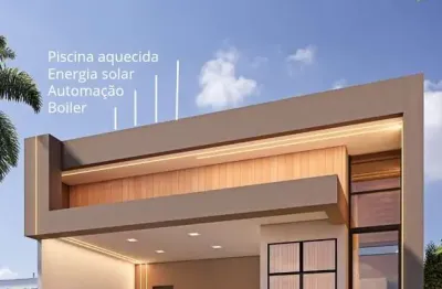 Casa em condomínio de luxo em indaiatuba-sp com 3 quartos, 3 suítes e 211m² de área privativa