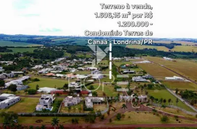 Terreno em condomínio fechado à venda na Avenida Emaus, 00, Loteamento Terras de Canaã, Cambé