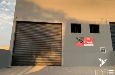 Barracão novo para locação, av. águia imperial - zona norte