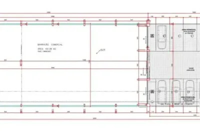 Imóvel comercial para aluguel com 12 vagas de estacionamento