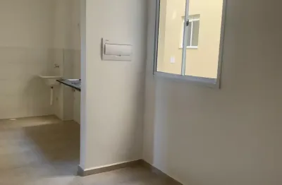 Lançamento de imóvel com 2 quartos, sala e cozinha integrada, banheiro e lavanderia
