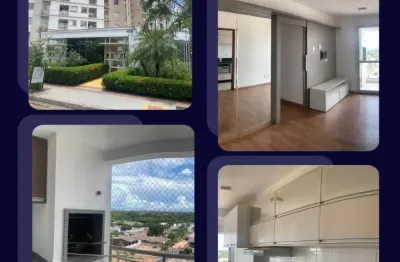 Apartamento para locação – ed. Garden shangrila | jardim califórnia 3 quartos com suíte / churrasqueira na sacada
