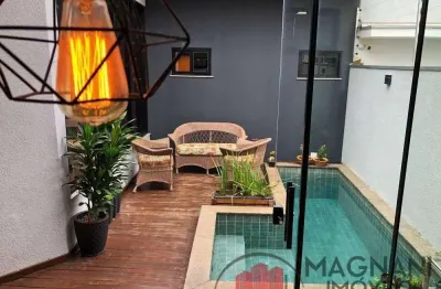 Casa com piscina, 3 quartos, 1 suíte - jardim espanha