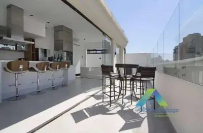 Vila mariana cobertura 212m²,  designer moderno 3 dormitórios, espaço gourmet com jacuzzi, 4 vagas, a 800m², da estação do metro ana rosa !!!
