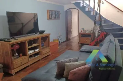Vila oratorio sobrado 215m² com edícula, 3 dormitórios, 2 vagas, ótima localização e valor !!!