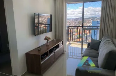 Santo andré apartamento 50m², 2 dormitórios, 1 vaga, lazer completo ao lado do parque central e shopping abc, excelente valor !!!!