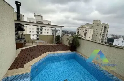 Vila clementino cobertura 200m², 3 suítes, espaço gourmet com piscina e churrasqueira ótima localização e valor !!!
