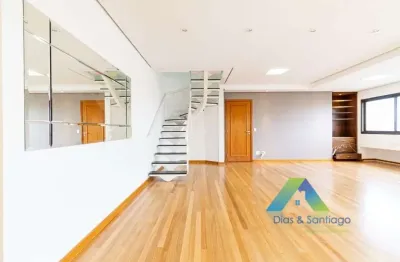 Mirandopolis cobertura triplex 247m², 3 suítes, 4 vagas, espaço gourmet com churrasqueira, com ótima localização e valor !!!