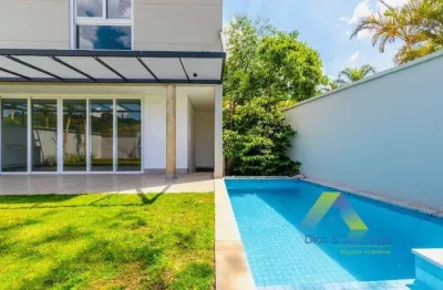 Casa com 4 suítes, 424 m²  - jardim cordeiro - são paulo/sp