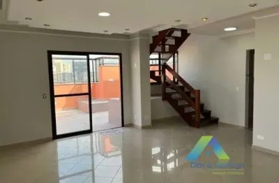 Cobertura 169 metros, 3 dormitórios, 3 vagas excelente localização e valor !!!