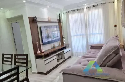 Lindo apartamento porteira fechada com 63m² em 3 dormitorios no sacoma.