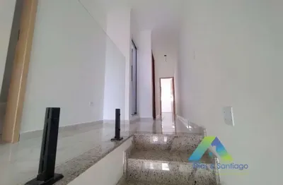 Lindo e novo sobrado com 125 m² em 3 dormitórios, 1 suíte e 2 vagas.