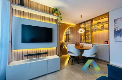 Apartamento reformado com 2 dormitórios e 2 vagas em vila das mercês/sp!