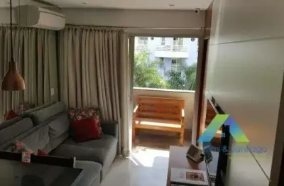 Apartamento com 1 dormitório à venda, 34 m² por r$ 550.000,00 - moema - são paulo/sp