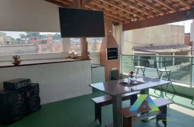 Diadema sobrado 200m², 2 dormitórios, sala 2 ambientes, espaço gourmet, 2 vagas, ótima localização e valor !!!