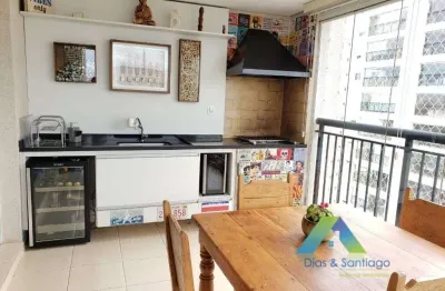 Lindo apartamento com 2 dormitórios, varanda gourmet,2 vagas  a poucos minutos da estação conceição do metro.