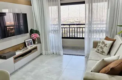 Apartamento de alto padrão com 3 dormitórios e 2 vagas em 94m² - vila das mercês