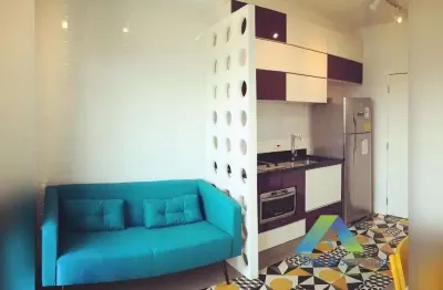 Pronto para morar studio com 1 dormitório, área de lazer completa, a 500 metros do metrô alto da boa vista.