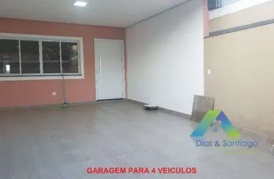 São bernardo campo sobrado 170m², 3 suítes, espaço gourmet, 4 vagas, ótima localização e valor !!!