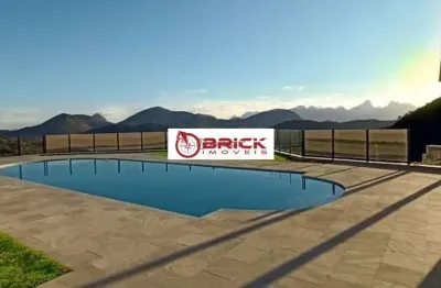 Terreno com 325 m² em condomínio em albuquerque - teresópolis/rj.