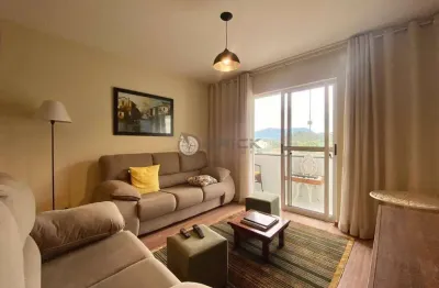 Apartamento à venda com 1 quarto, 65 m² no alto - teresópolis/rj.