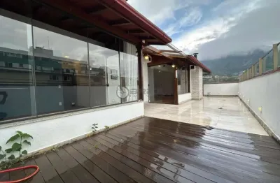 Cobertura à venda com 2 quartos sendo 1 suíte + dependência, 124.28 m² no Alto - Teresópolis/RJ.