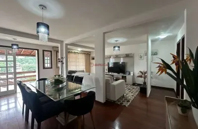 Casa com 3 quartos + um apartamento na granja primor - teresópolis/rj.