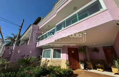 Casa em condomínio fechado com 3 quartos à venda na rua euzebio de almeida, jardim sulacap, rio de janeiro, 313 m2 por r$ 800.000