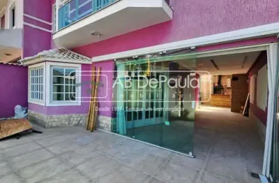 Jardim sulacap - ampla casa com salão, 03 dormitórios com armários planejados, sendo 01 suíte